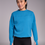 Studio Crew Sweatshirt Vintage Blue