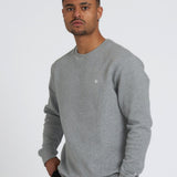tek//pak Men's Crew Neck Grey Marl