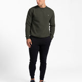 tek//pak Men's Crew Neck Dark Khaki