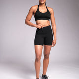 Sculpt High-Waisted 7" Shorts Black