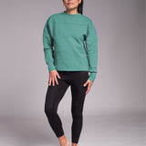 Studio Crew Sweatshirt Dusty Turquoise