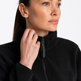 Ascend 1/4 Zip Fleece Black