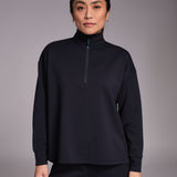 All-Day-Wear Half Zip Sweatshirt Outerspace Navy