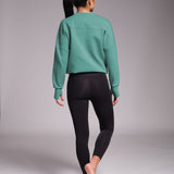 Studio Crew Sweatshirt Dusty Turquoise