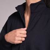 All-Day-Wear Half Zip Sweatshirt Outerspace Navy