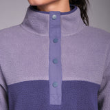 Ascend Half Snap Fleece Purple Haze
