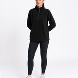 Ascend 1/4 Zip Fleece Black