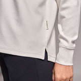 All-Day-Wear Half Zip Sweatshirt Marshmallow