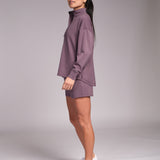 All-Day-Wear Half Zip Sweatshirt Flint