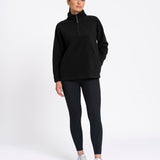 Ascend 1/4 Zip Fleece Black