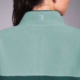 Ascend Half Snap Fleece Dusty Turquoise