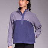 Ascend Half Snap Fleece Purple Haze