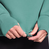 Studio Crew Sweatshirt Dusty Turquoise