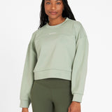 Studio Cropped Sweatshirt Lilypad