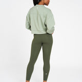 Studio Cropped Sweatshirt Lilypad