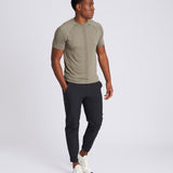Central Performance T-Shirt Khaki Green