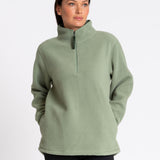 Ascend 1/4 Zip Fleece Lilypad