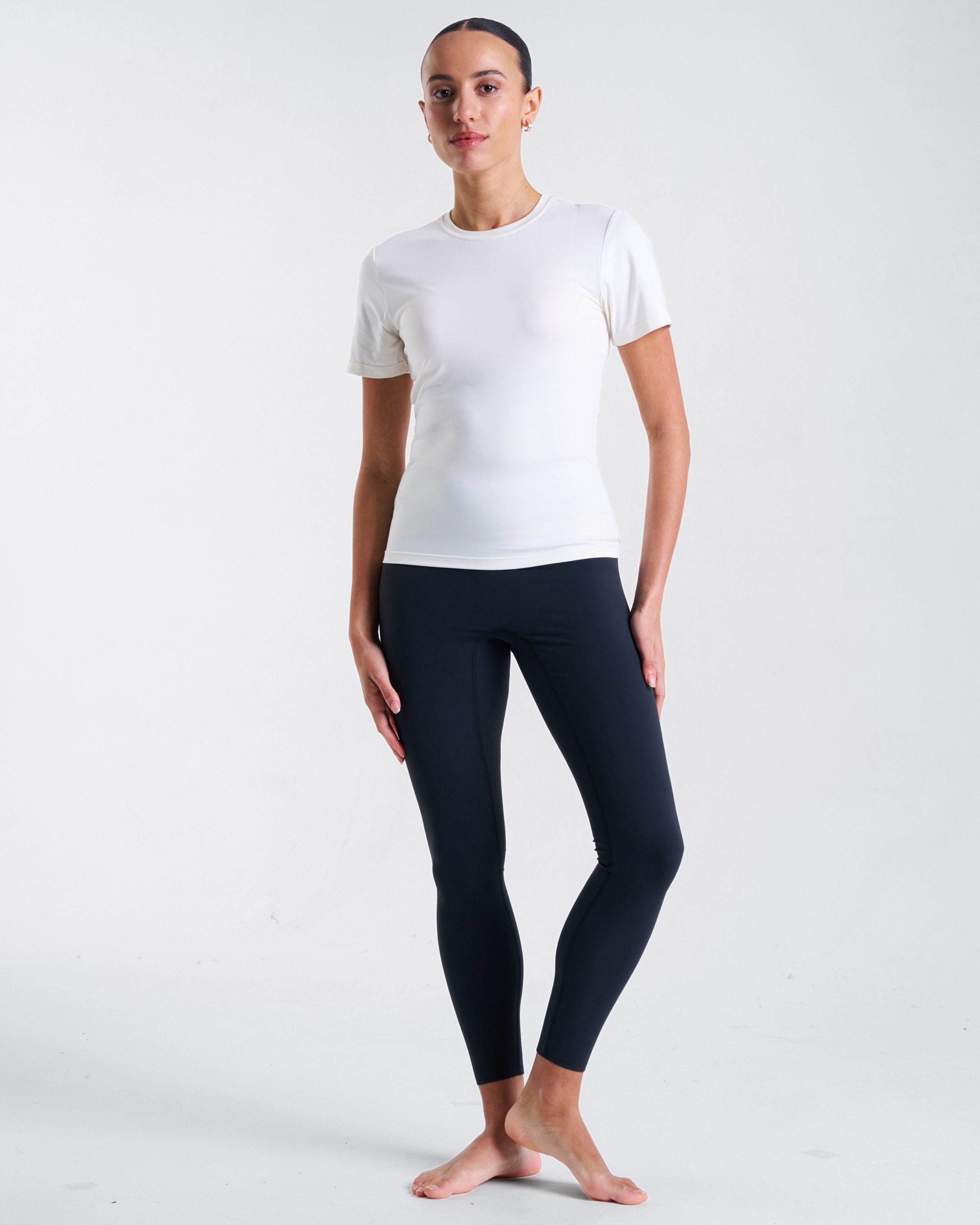 Base Soft Short Sleeve T-Shirt Coconut Milk