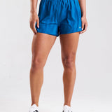 Pace 2-in-1 Performance Shorts Electric Blue Motion Print