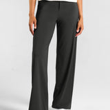 All-Day-Wear Wide Leg Trouser Asphalt Grey