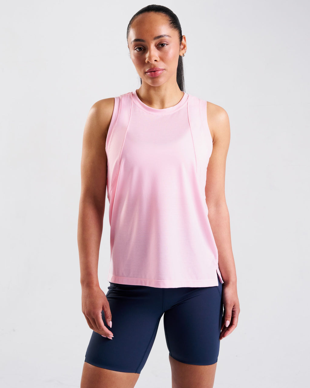 Core Lyocell Blend Active Vest Light Pink