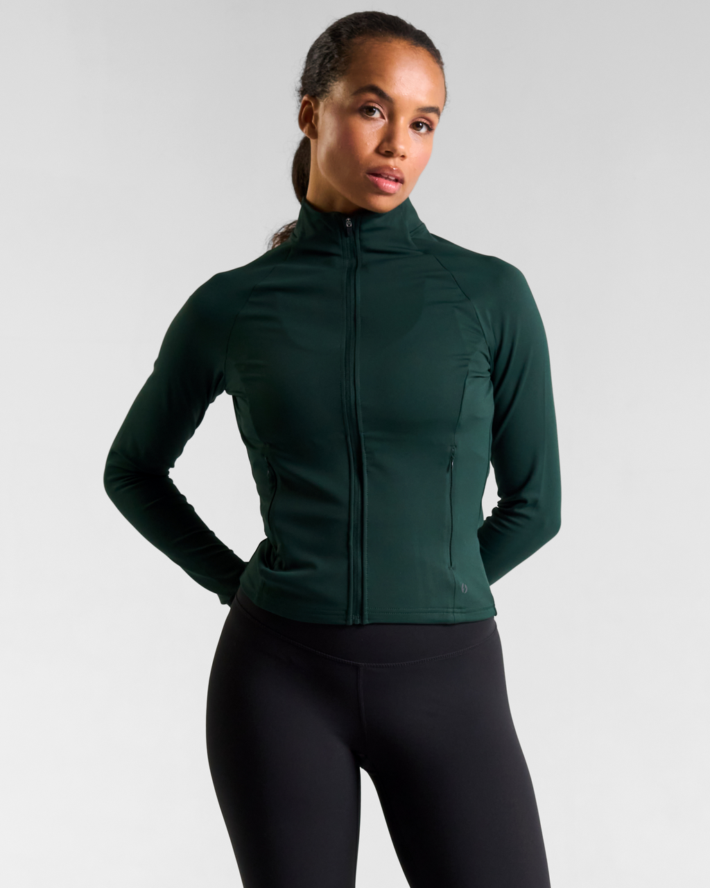 All-Day-Wear Zip Up Jacket Heritage Green