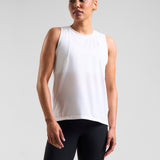 Core Lyocell Blend Active Vest White