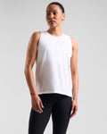 Core Lyocell Blend Active Vest White