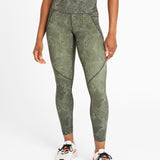 Sculpt High-Waisted Leggings Wave Print Climbing Ivy