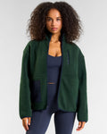 OUTSIDER Zip Up Fleece Heritage Green
