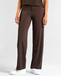 All-Day-Wear Wide Leg Trouser Espresso