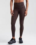 Sculpt High-Waisted Leggings Leopard Brown