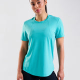 Core Lyocell Blend Active T-Shirt Fresh Aqua