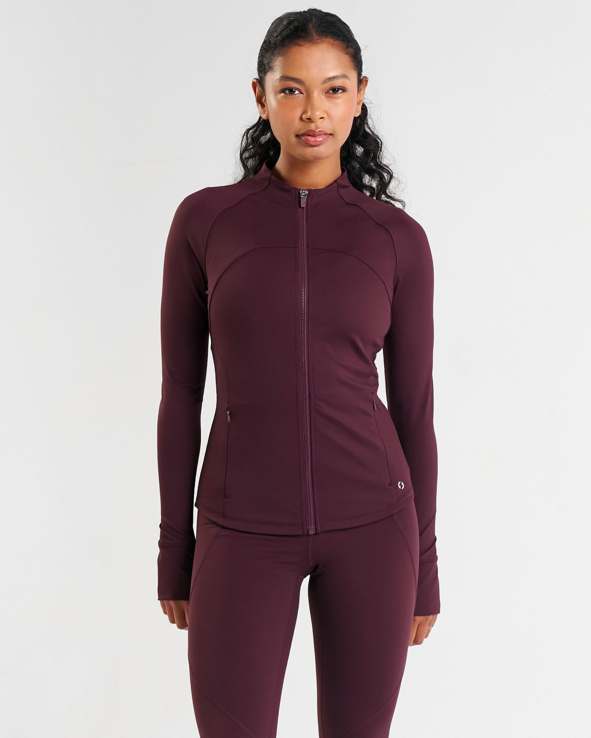 RNG2 Zip Through Jacket Dark Burgundy