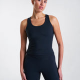 Base Fitted Tank Top Black