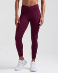 Sculpt V-Waist Leggings Cherry Lacquer