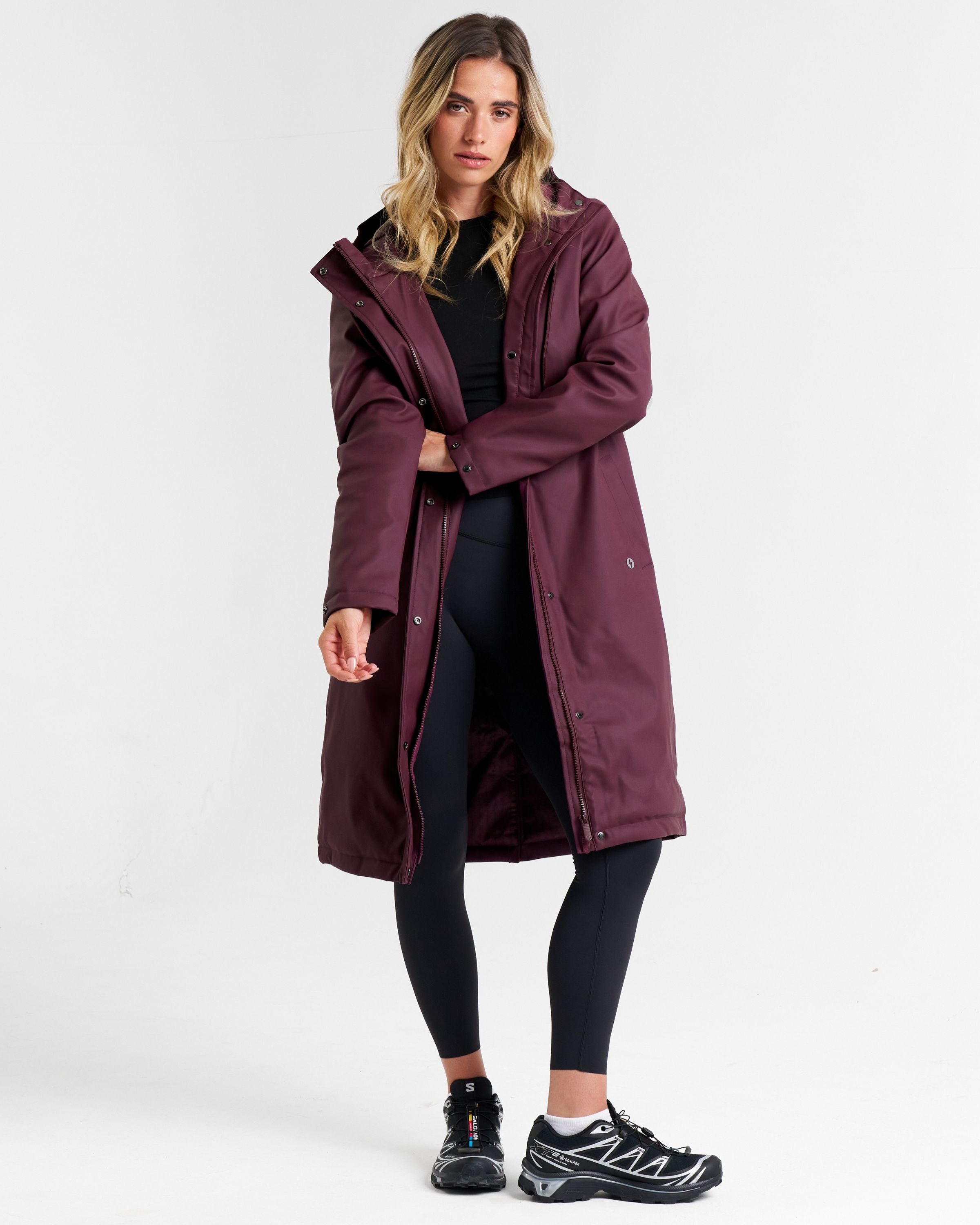 Outsider Raincoat Mulberry