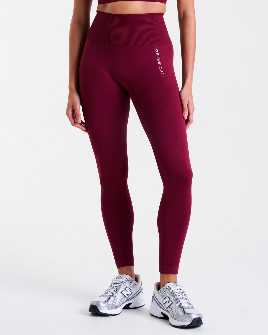 SOLID Seamless Leggings Cherry Lacquer