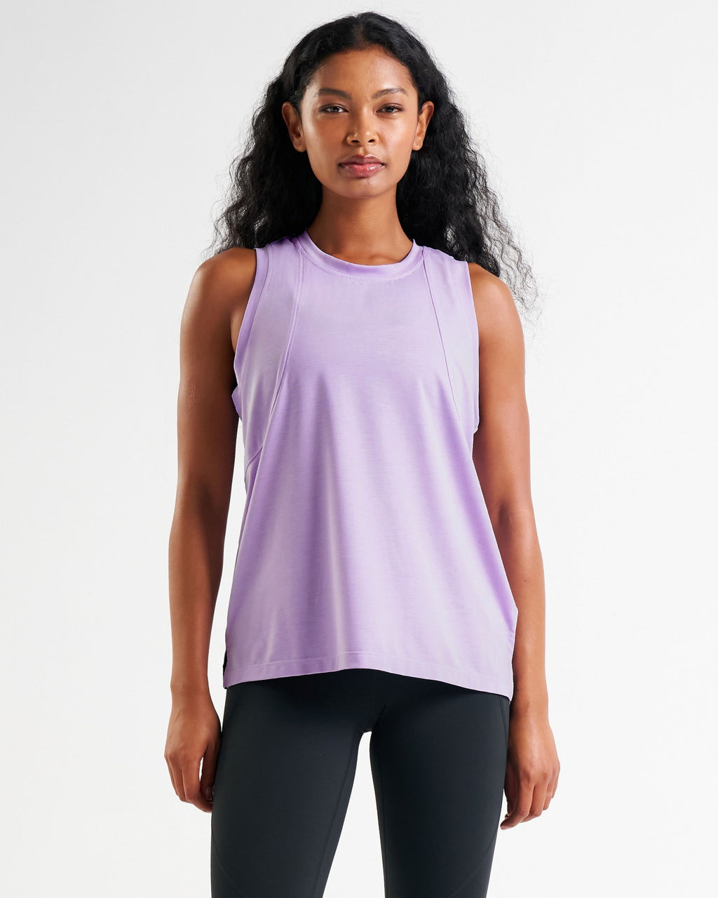 Core Lyocell Blend Active Vest Lilac