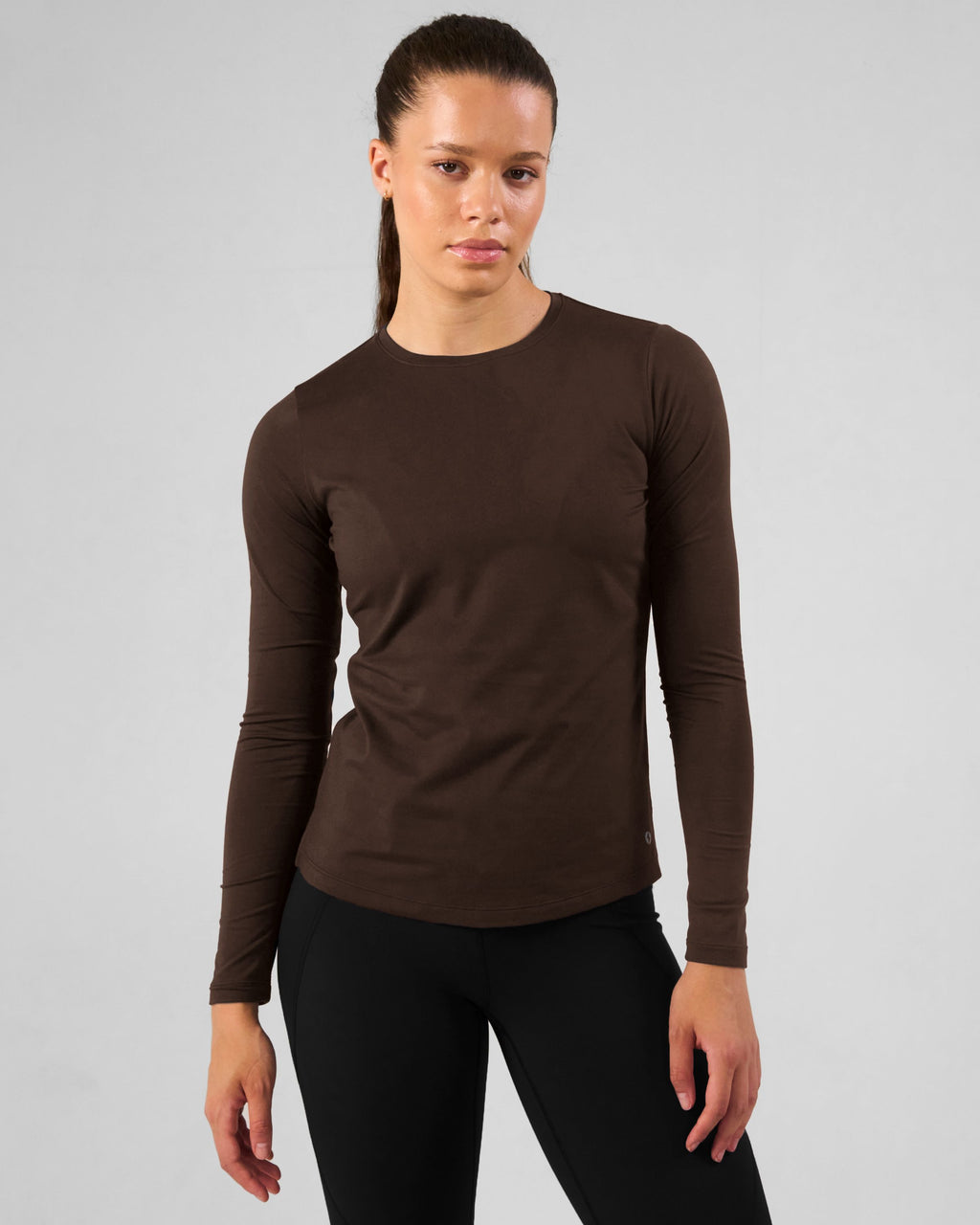 Core Long Sleeve Top Espresso