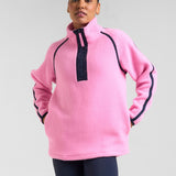 Ascend 1/4 Zip Fleece Pink Glow