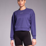 Studio Cropped Sweatshirt Future Dusk