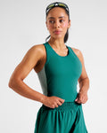 RUNSeries Pocket Race Tank Sea Green