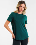 Core Lyocell Blend Active T-Shirt Dark Teal