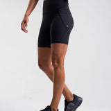 Sculpt High-Waisted 6" Shorts Black