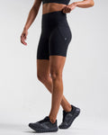 Sculpt High-Waisted 6" Shorts Black
