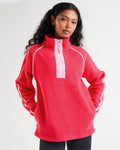 Ascend Quarter Zip Fleece Raspberry Pink