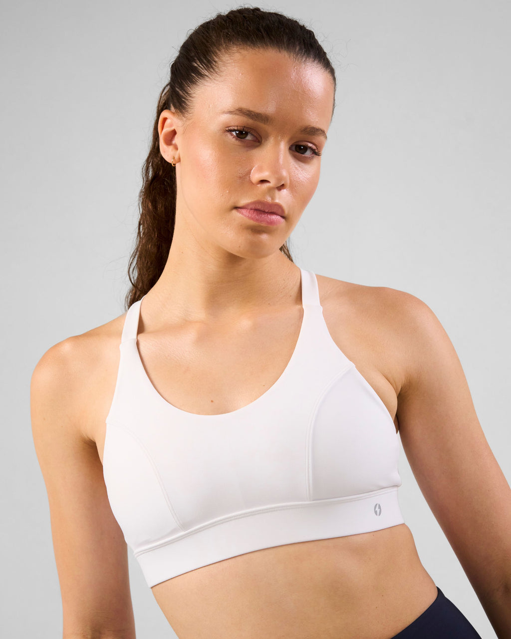 Ultimate Medium Impact Sports Bra White