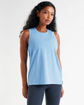 Core Lyocell Blend Active Vest Cloud Blue