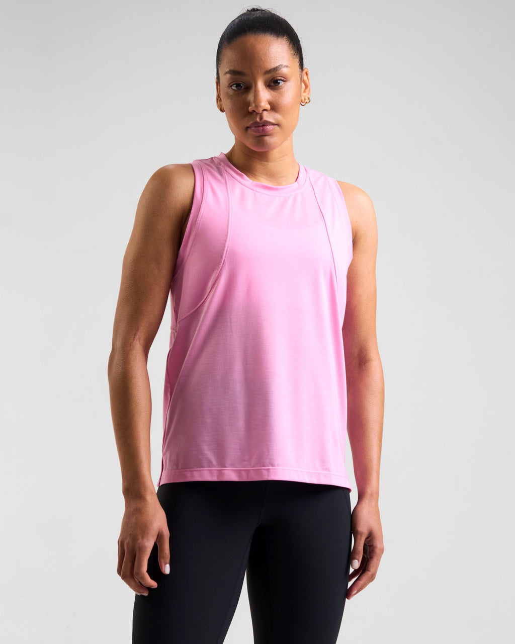 Core Lyocell Blend Active Vest Pink Glow
